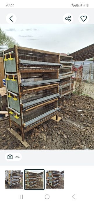 Клетка для перепелов