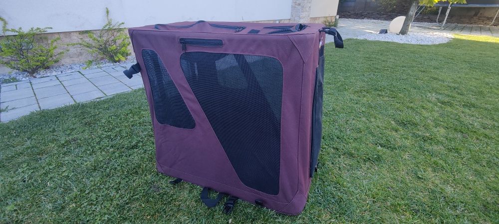 Cușcă pliabilă transport câine mărimea L