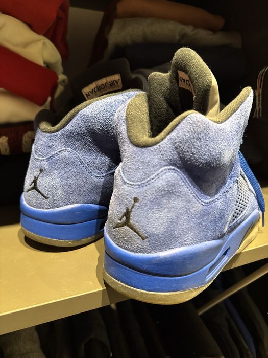 Jordan 5 blue suede 46 2017