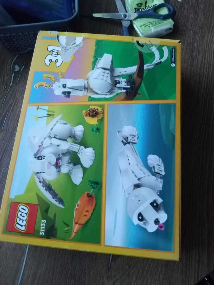 Lego creator бяло зайче