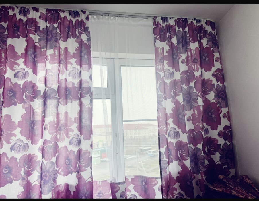 Куханные шторы почти новые
