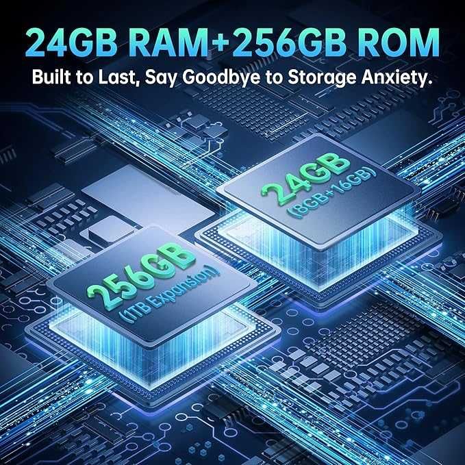 Telefon mobil OUKITEL C59 Pro 10000 mAh 24GB +256GB 6.88”