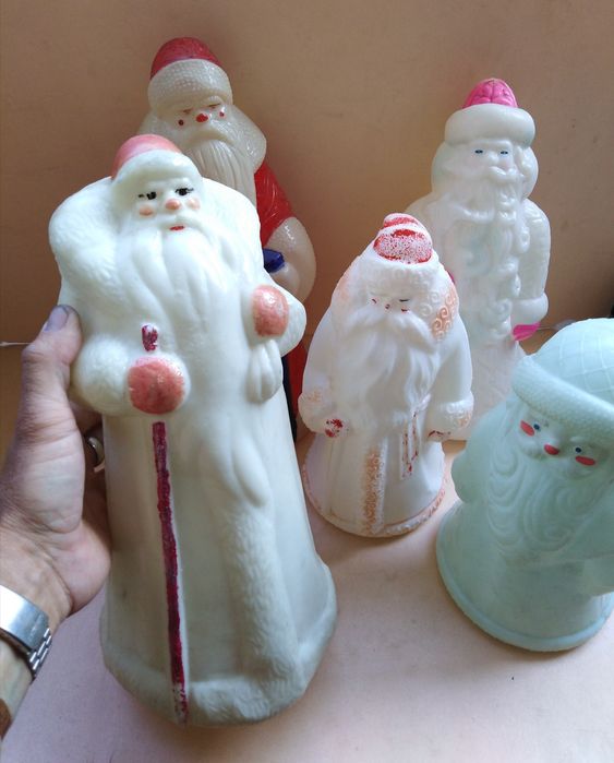 Дедушки морозы и снегурочки, СССР.