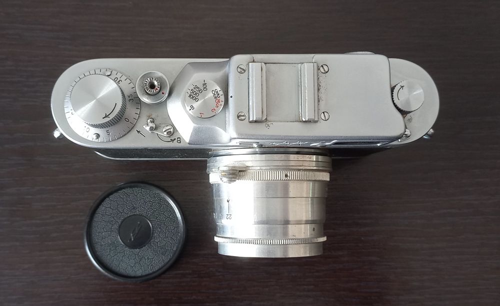 Aparat foto rusesc  ZORKI 3M  - Rangefinder, copie Leica