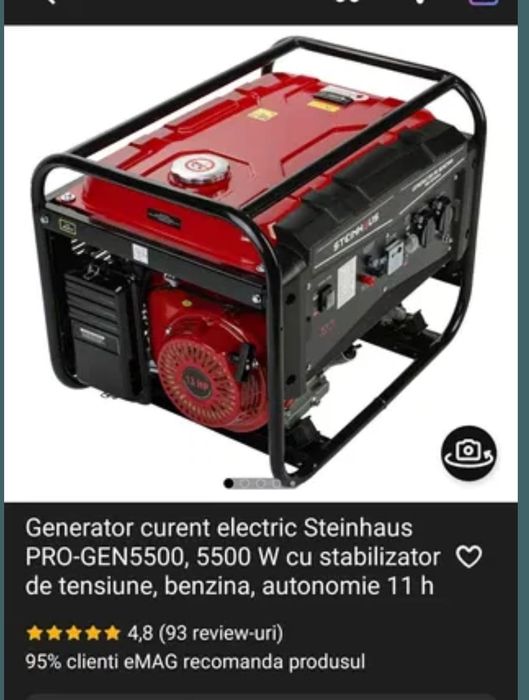 Generator curent electric 5500W