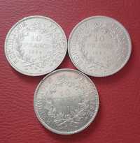 Monede argint 10 Franci Hercule