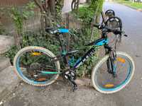 Bicicleta Copii - Cube Kid 240 Black/Blue - 24"