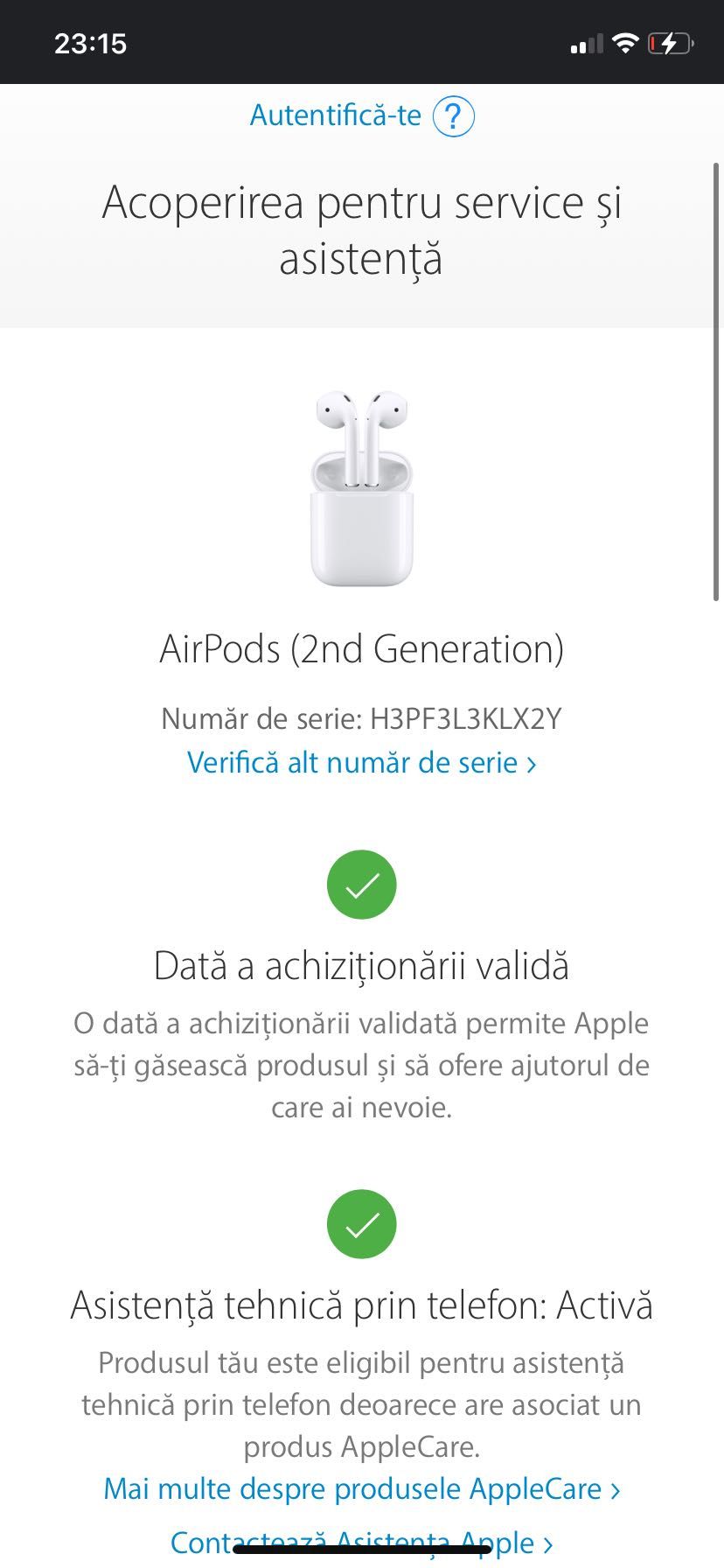 AirPod 2 wireless charging Case