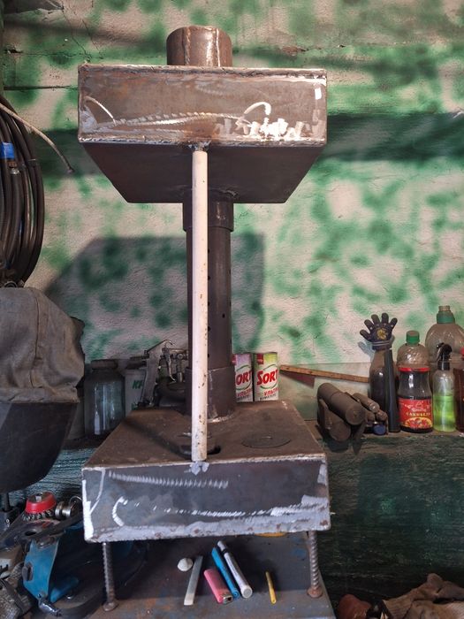 Печь на отработке