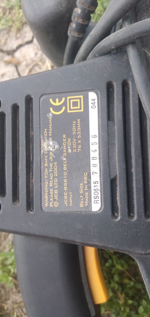 Лентов шлайф JCB