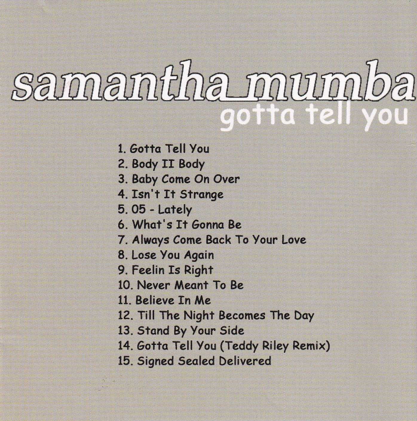 Продавам оригинален аудио диск (CD), с музика - SAMANTHA MUMBA