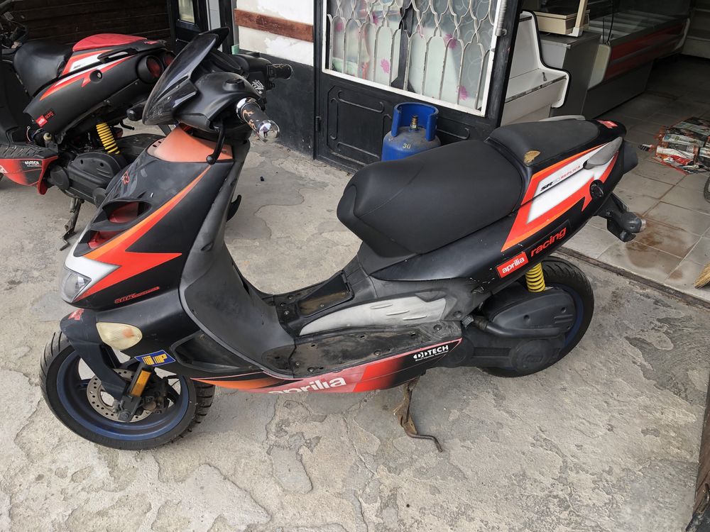 Aprilia sr 50 injection на части