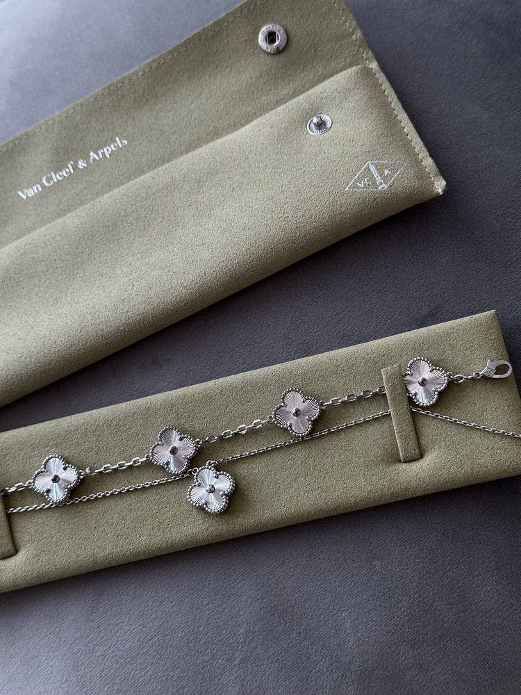 Van Cleef & Arpels Vintage Alhambra гривна и колие