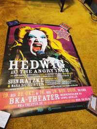 Постер плакат на рок мюзикъла Hedwig and the Angry Inch BKA Берлин