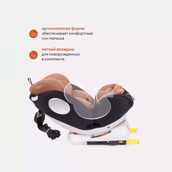 Автокресло Twist isofix RANT basic YC06 Black