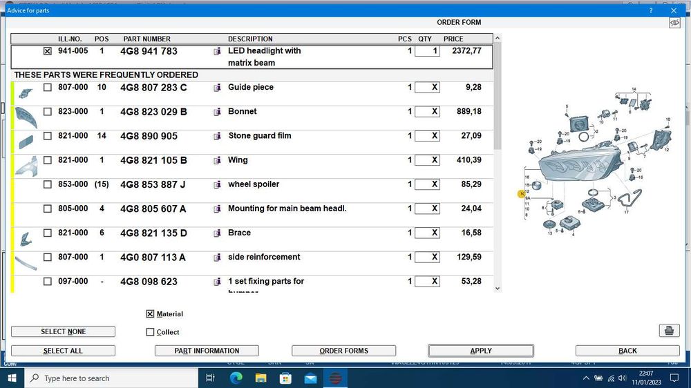 ETKA PETKA 8.3 2025 + VIN Decoder