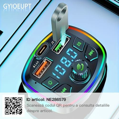 Vand încărcător auto wireless multifuncționale