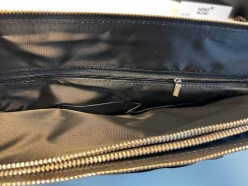 Geantă pentru bărbați servietă Mont Blanc, piele 0216