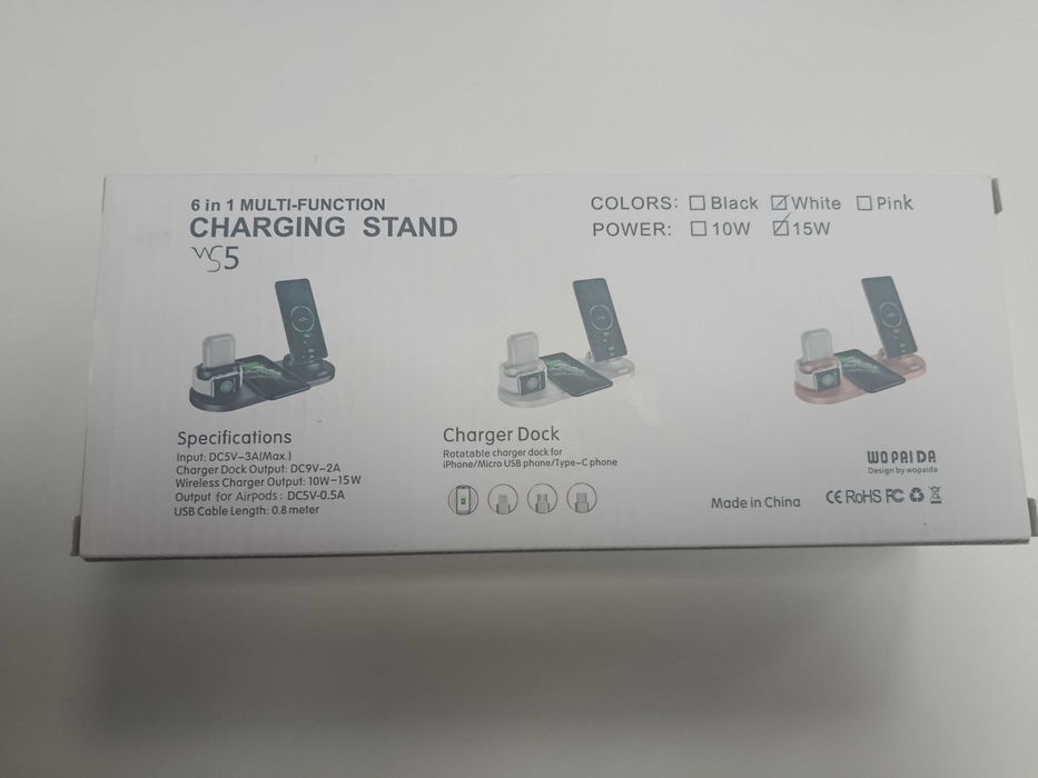 Zaryadchik 6 in 1 multi-function CHARGING STAND