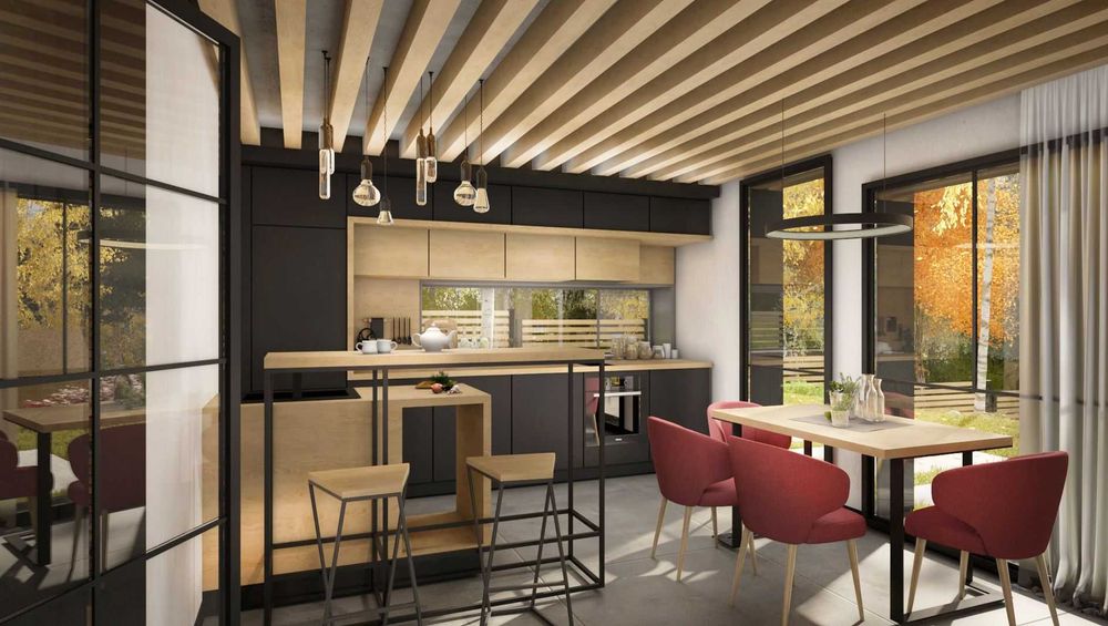 Интериорен дизайн , 3D Визуализации , Проектиране и Реализация