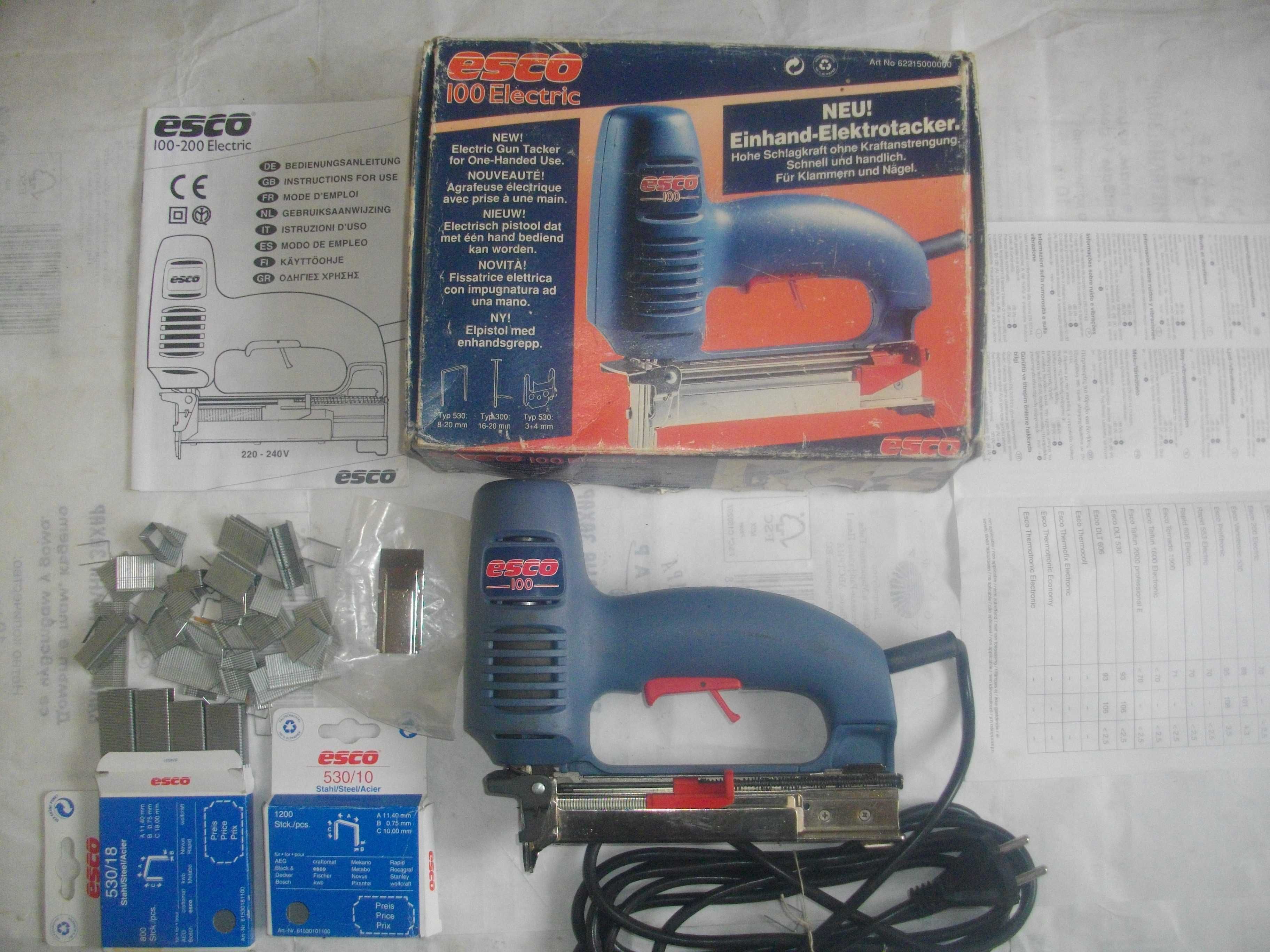 Нов електрически такер комбиниран оригинал ESCO BLACK DECKER TOP CRAFT