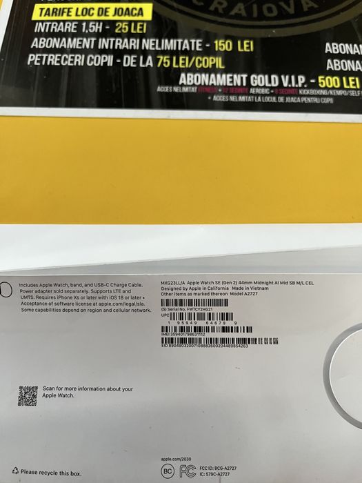 Vand apple wach SE2 nou