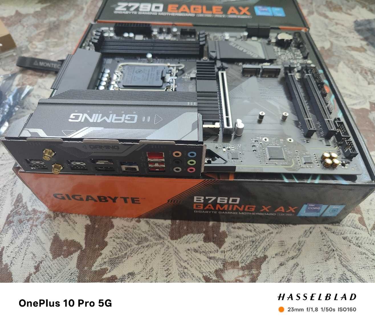 Чисто ново дъно Gigabyte B760 Gaming X AX