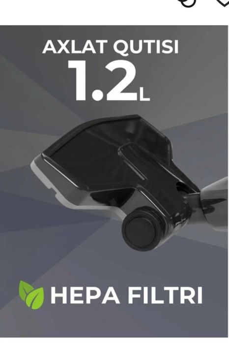 Pelesoz sotiladi.
Пылесос вертикальный Xiaomi Enchen V1, для любого ти