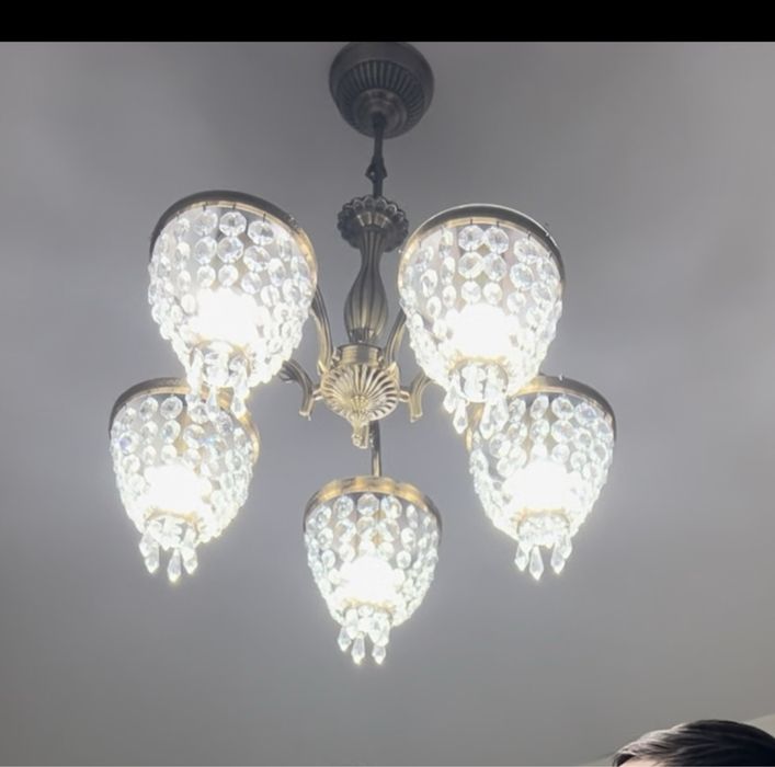 Продам винтажную люстру