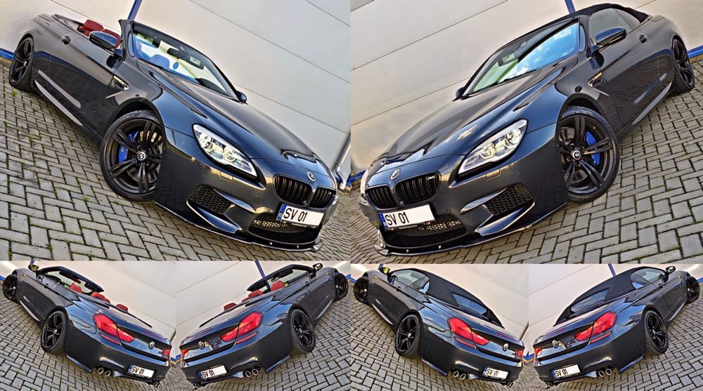 Bmw M6 Cabrio, 4.4 Benzina-650 Cp, An 2017, Extra-full, Ireproșabil !!