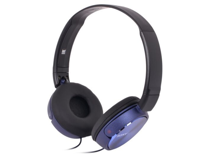 Наушники Sony MDR-ZX310 Lifestyle Синего цвета.