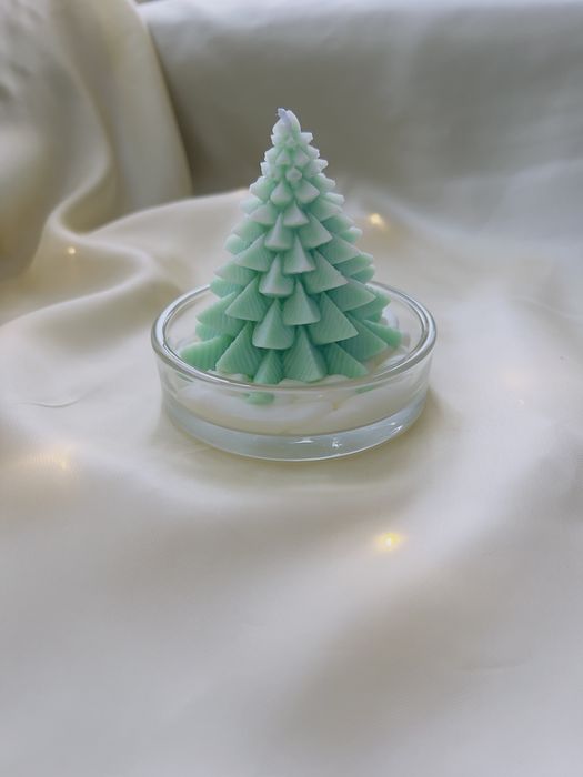 Подарък Соева свещ/ букет