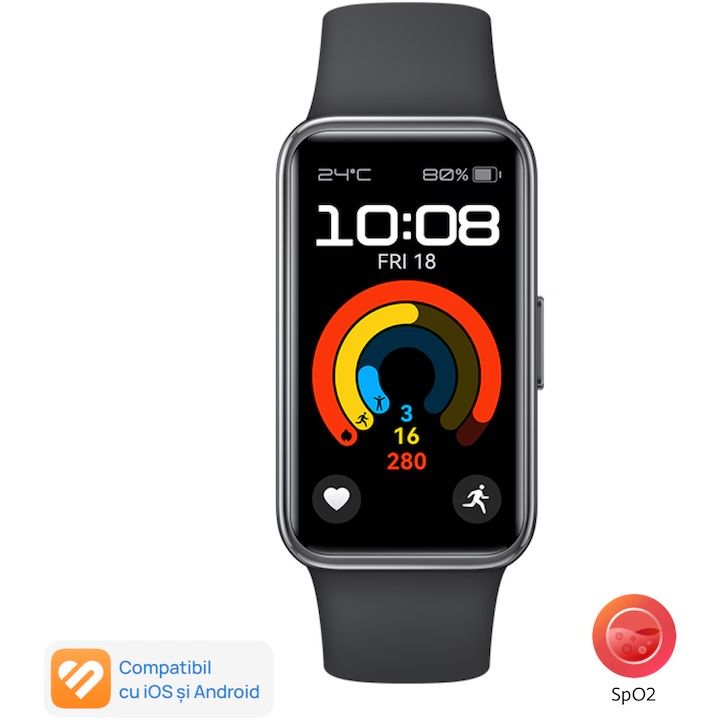 Huawei band 8 черен