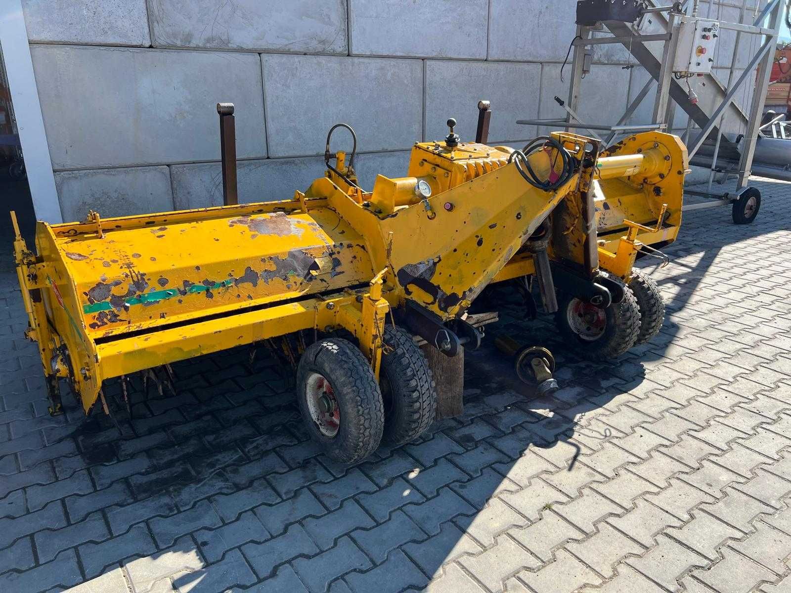 ФРЕЗА С ЛЕХООБРАЗУВАТЕЛ Rumptstad RSF 2000 – 4 реда + Видео