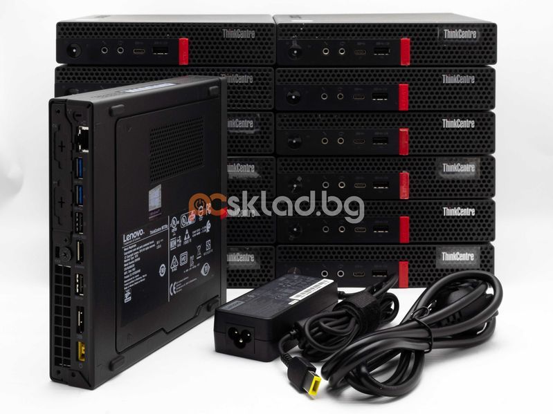 Мини Компютър Lenovo M720 Tiny I3-8300T/8GB/256GB