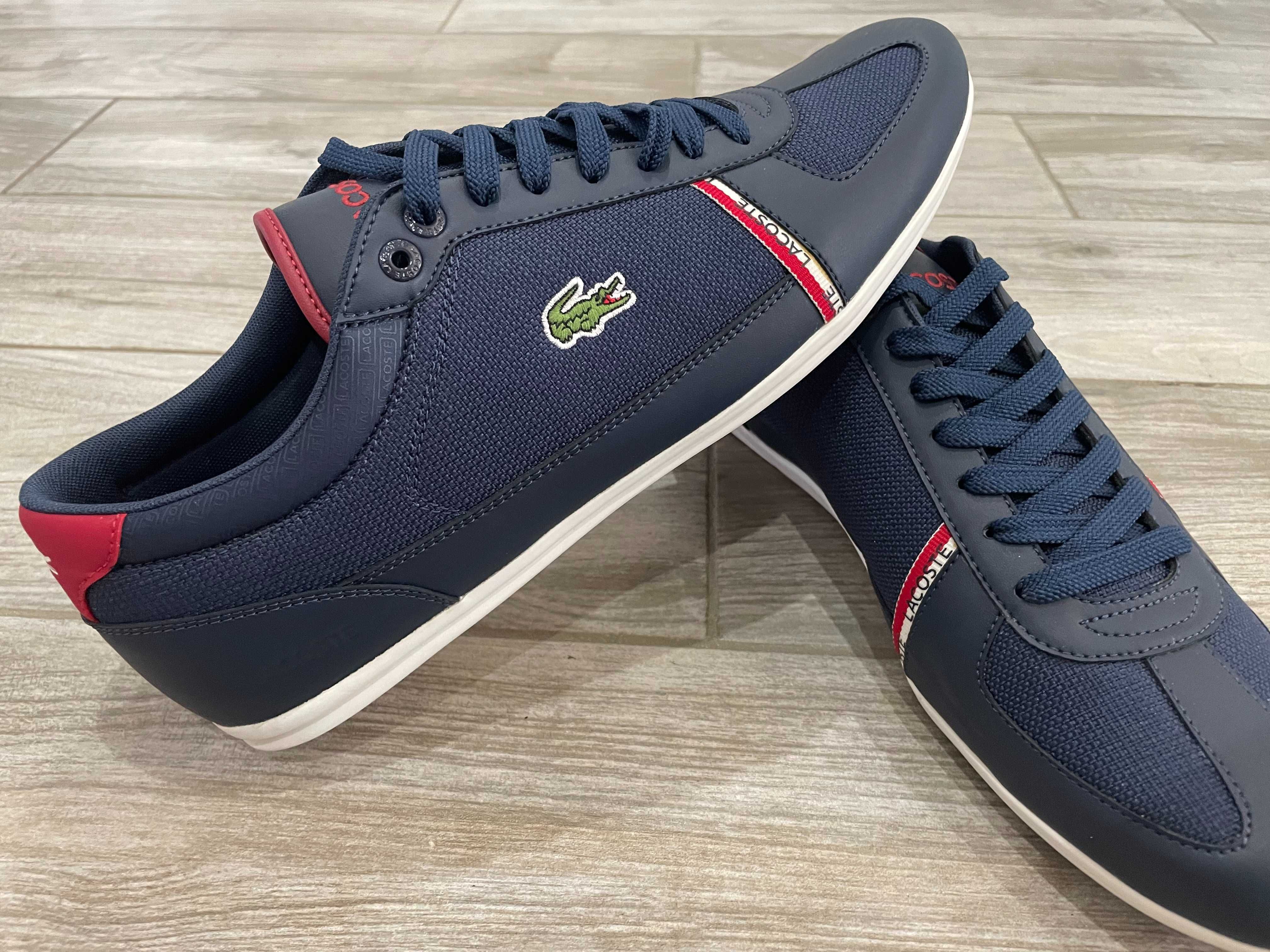 Сини мъжки маратонки Lacoste 44,5 н.
