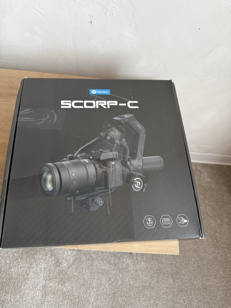 Stabilizator Gimbal FeiyuTech Scorp C 3 axe