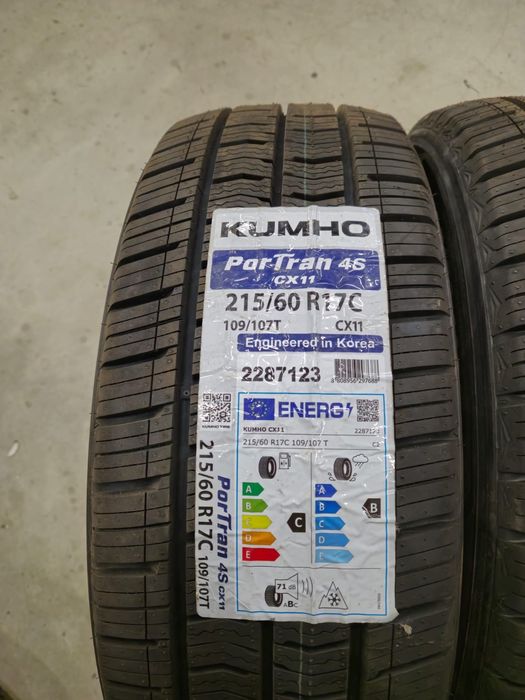 2 anvelope noi All Season Kumho 215 60 17C