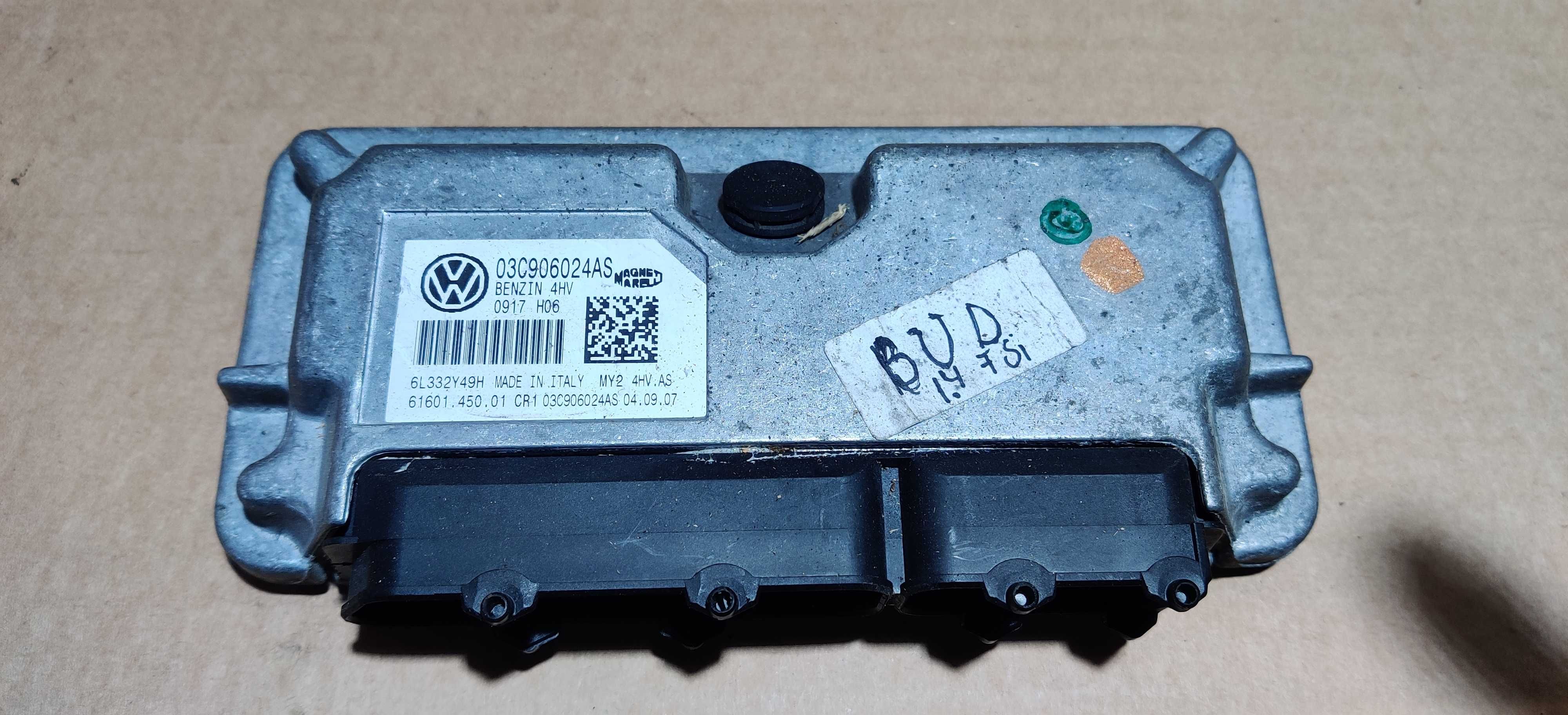 Calculator motor ECU Volkswagen Golf 5 Plus 1.4 FSI BUD 03C906024AS
