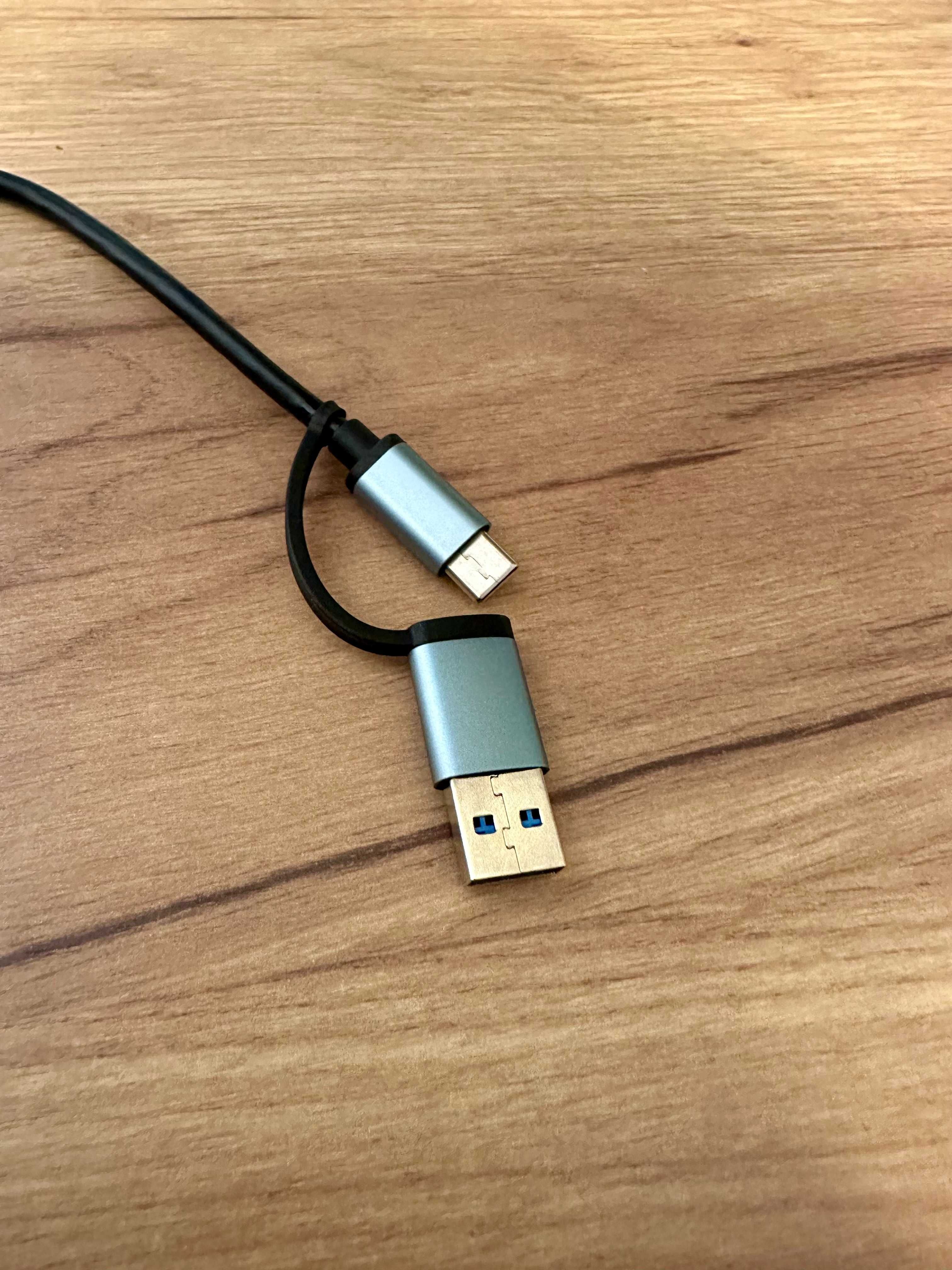 USB hub (хъб) 8 в 2, USB 3.0, USB 2.0, Micro SD/TF, Type C