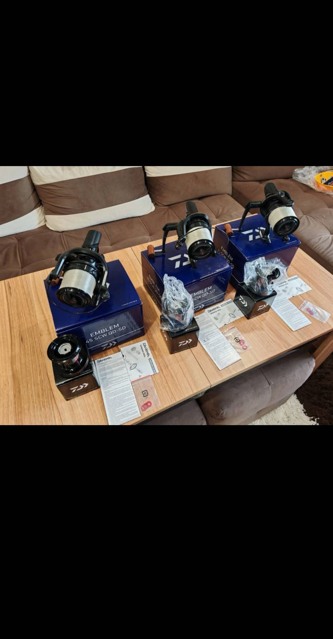Макара DAIWA 21 EMBLEM 45 SCW QD SD (SuperDeep)