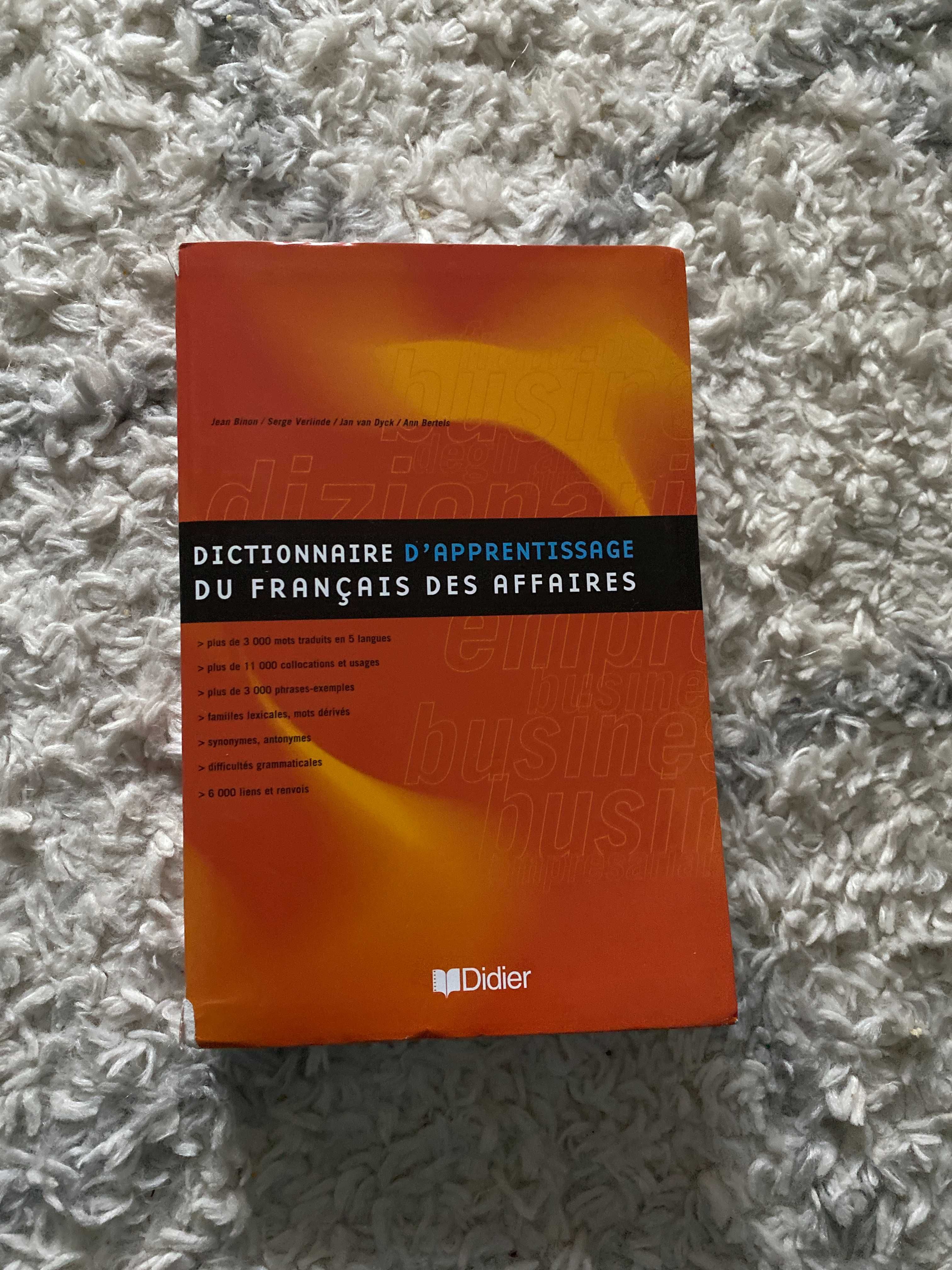 Френски Речник Dictionnaire d'apprentissage du français des affaires