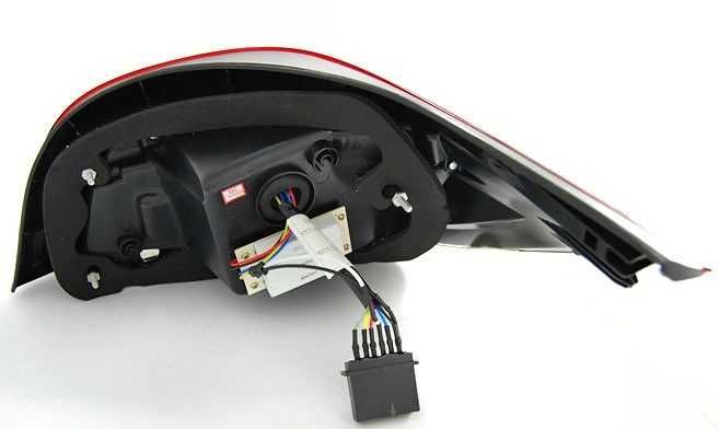 LED стопове BMW E60 5 червени бели хром Лед  Lightbar БМВ Е60 03-07'