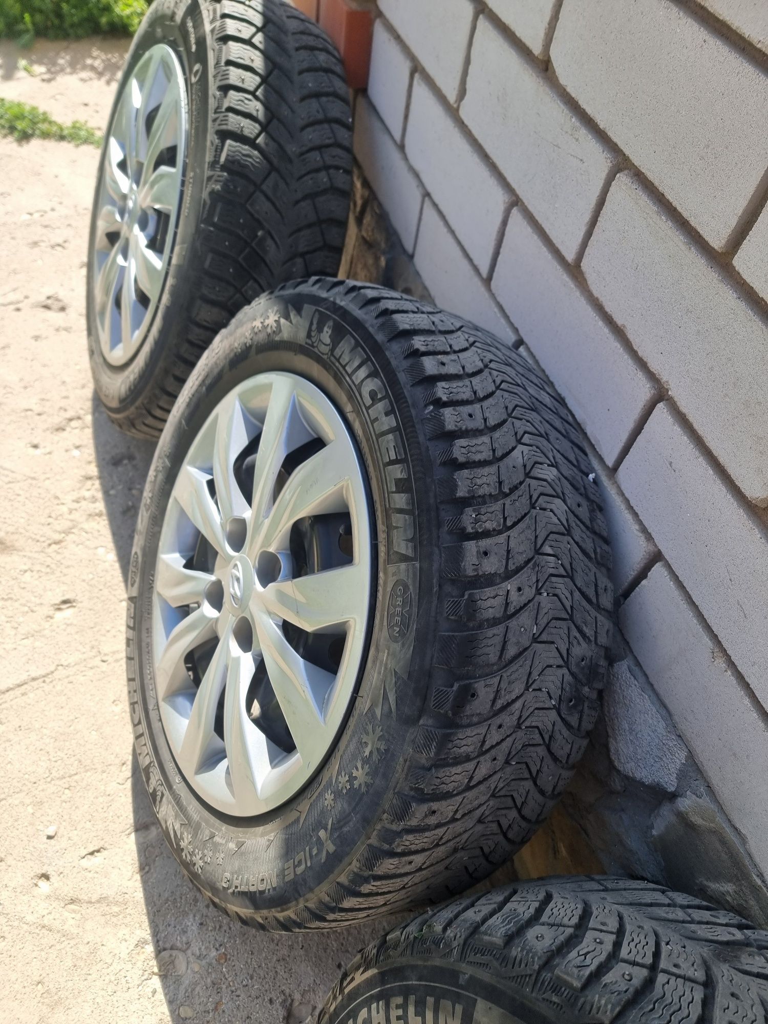 Диски с шинами от хундай аксент