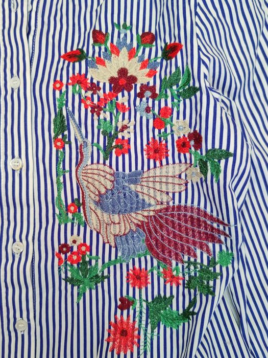 Дамска риза с бродерия, М размер, Zara, 20лв