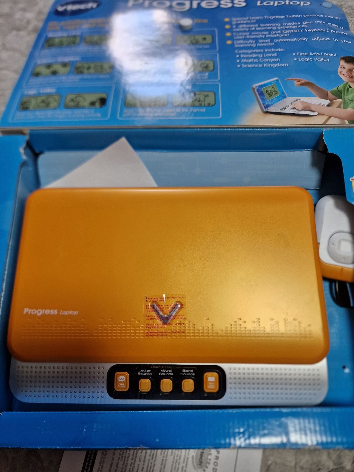 Детски нов лаптоп на английски език Vtech