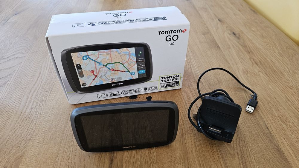 TomTom Go 510 cu World Maps, Traffic Info și Radar