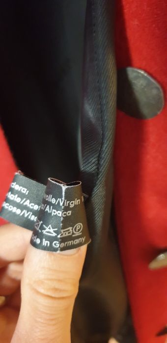 Palton lana ADMONT, hand made Germania, vintage, nou, 40