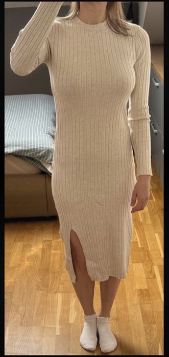Rochie tricot reiat H&M