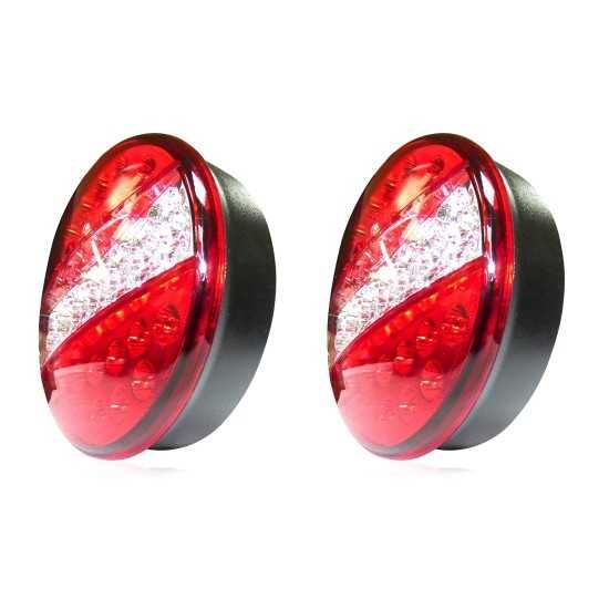 Комплект 2 Броя LED стоп тип хамбургер 12V24V камион ТИР ремарке